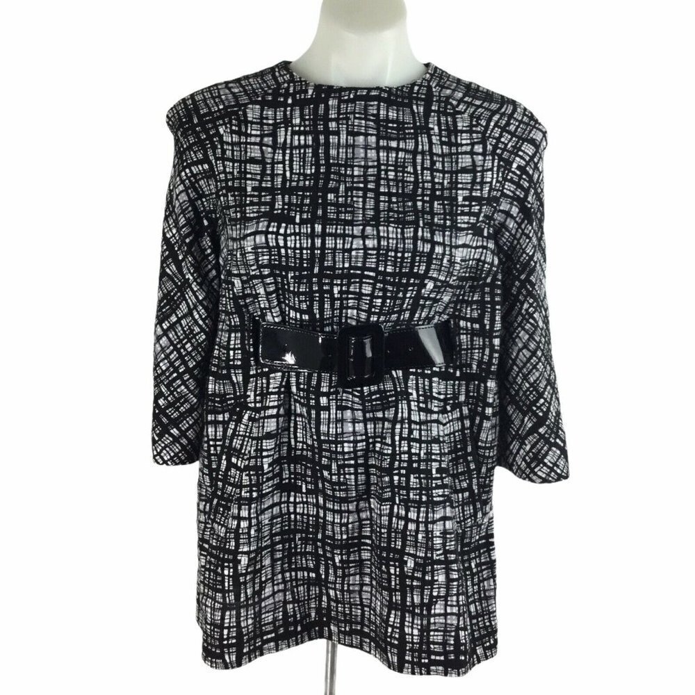 Michael Michael Kors Blouse Long Sleeve Belted